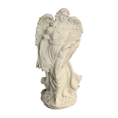 Large resin grave angel