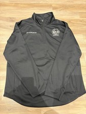 Men’s Samurai Exeter Chiefs Rugby 1/4 Zip Track Top Lined Black - Size 3XL