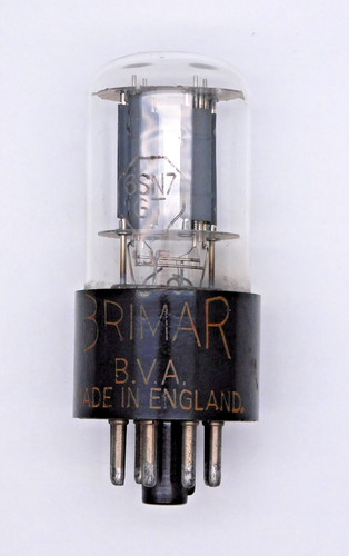 Brimar england 6sn7gt cv1988 - brimar,