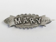Antique Sterling Silver Mary