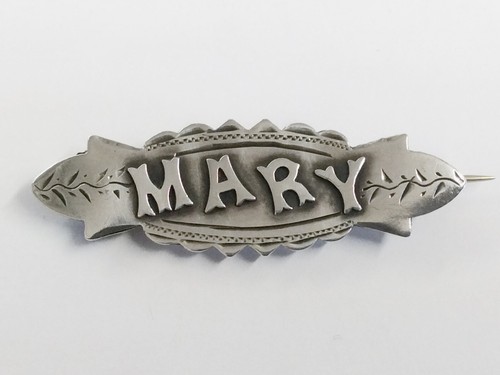 Antique sterling silver mary - antique,