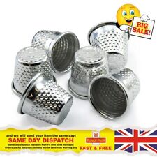 6 X Metal Thimbles - Finger
