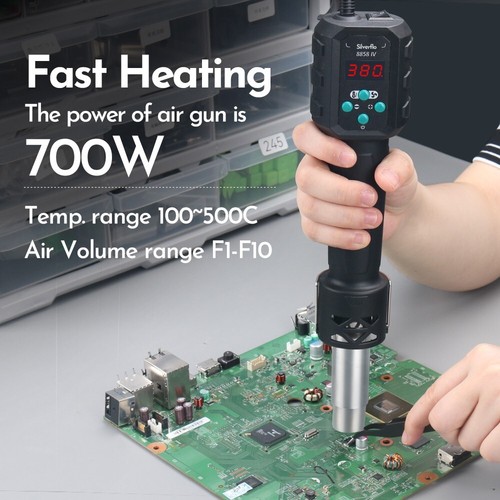 Hot air soldering rework - air,