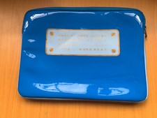 Mark By Marc Jacobs Standard Supply Laptop Ipad Blue Case Pouch