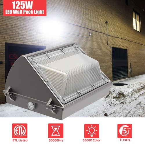 Led wall pack - pack, 125w
