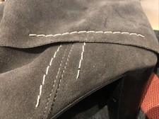 Principles grey suede heel pixie boots mock cuff 7 Vintage