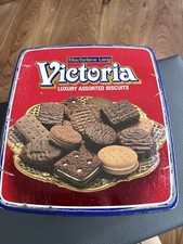 Vintage McVities McFarland Lang Victoria Biscuit Tin (73234) (Empty Tin).