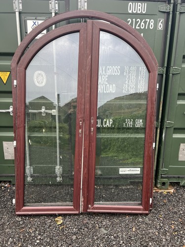 Rosewood white upvc arched - white,