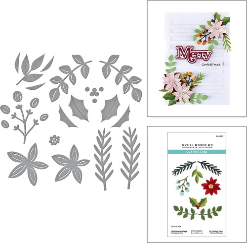 Spellbinders christmas foliage - christmas,