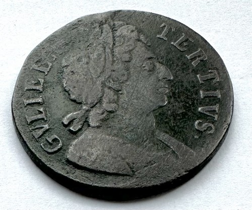 1699 half penny type no - half,