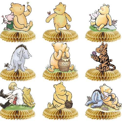 9pcs winnie the pooh honeycomb - the,