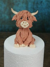 Cute HIGHLAND COW handmade