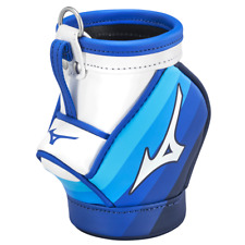 MIZUNO 2025 TOUR PEN CADDY / MINI GOLF BAG - WHITE / BLUE +FREE NEXT DAY P&P