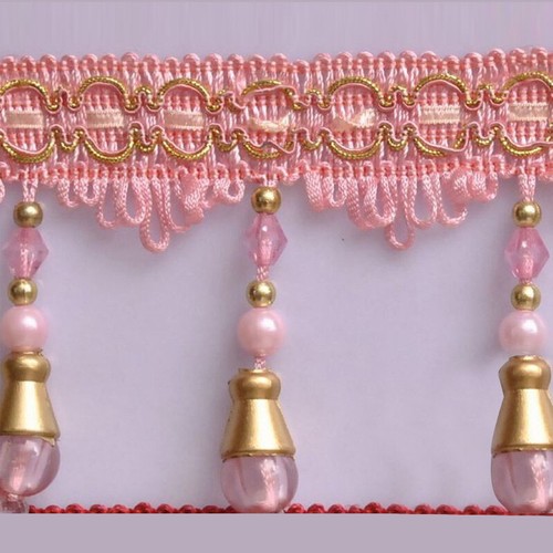 Yards crystal beaded - 12, tassel