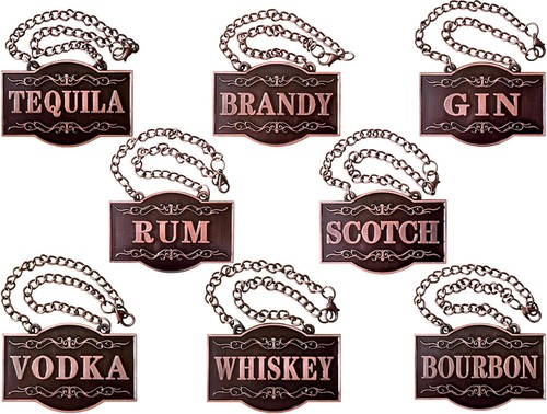 Decanter tags liquor - decanter,