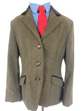 Child’s R H Mears Pytchley Green Tweed Show Jacket 30”.   Ref S19