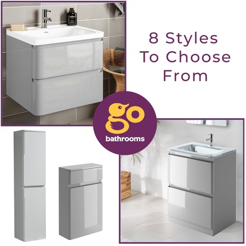 600mm bathroom vanity unit - bathroom,