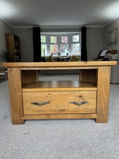 Next Hartford Premium Solid Wood Corner TV Stand Cabinet