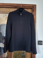 COS Mens Dark Navy Long Sleeve