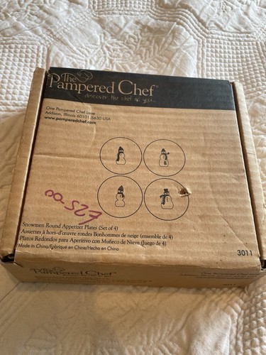 Pampered chef snowmen - chef,