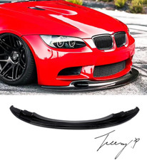 BMW M3 E90 E92 E93 (2008-2013) Front Splitter Bumper Lip Spoiler Gloss Black