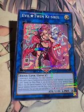 YuGiOh Asian Eng SLF1-AE086 Evil Twin Ki-siki Alternative Uncensored Art Paralle