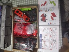 MECCANO MECCASPIDER Construction Set Robotic Toy Red Black Spider Ant