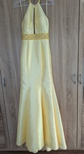 Beautiful Ladies Yellow Size UK 4 Prom/Pageant Dress