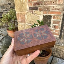 Vintage Wood Box Storage