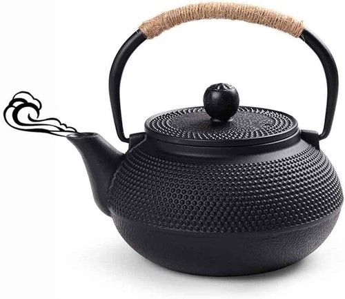 Cast iron tea kettle stove - cast,