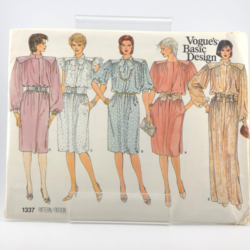 Vogue sewing pattern 1337 - sewing, very
