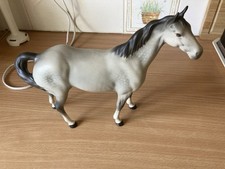 Beswick Grey Matt Swish tail Horse Figure #1182