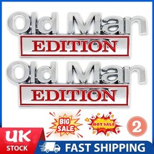 2pcs Metal Old Man Edition