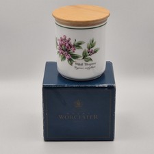 Royal Worcester Herb Jar with