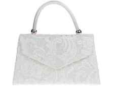 Women's Lace Satin Clutch Bag