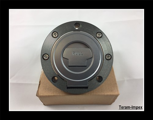 Fuel tank cap with key - with,