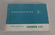 Operating Instructions Mercedes-Benz Unimog Type 435 U 1300 / 1700 As of 11/1984