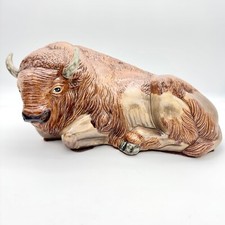 Vintage Huge Floor Buffalo