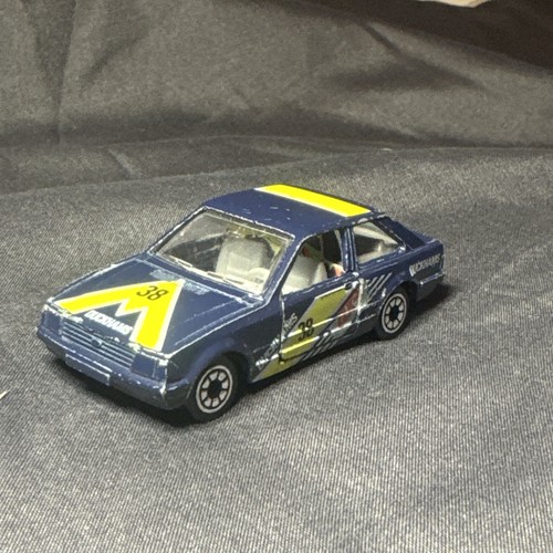 Corgi ford escort - ford, blue