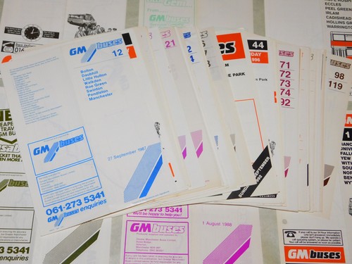 Lot gm buses - gm, greater