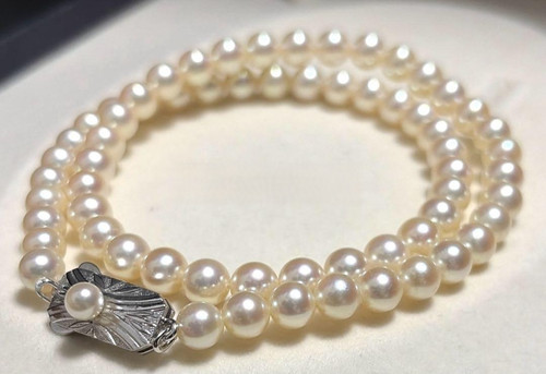 Mikimoto akoya pearl necklace - mikimoto,
