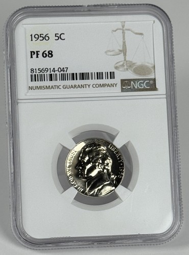 1956 proof jefferson nickel - 1956,