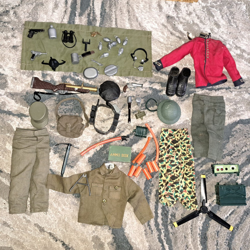 Action man vintage accessories - action,