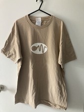 SPUNKY CLOTHING LOGO T-SHIRT LARGE BEIGE SKATE SKATEBOARD ADDICT STUSSY CARHARTT