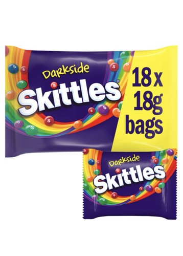 Skittles darkside sweets - skittles,