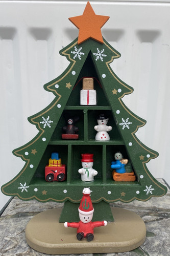 Small wooden christmas tree - small,