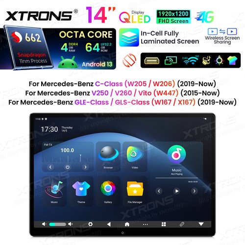 Qled android car - 14",