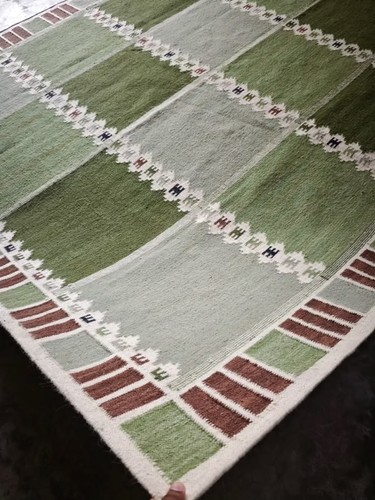Scandinavian swedish kilim - swedish,