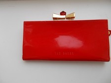 TED BAKER RED PATENT LEATHER