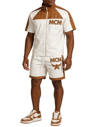Mcm leather tracksuit - mcm,